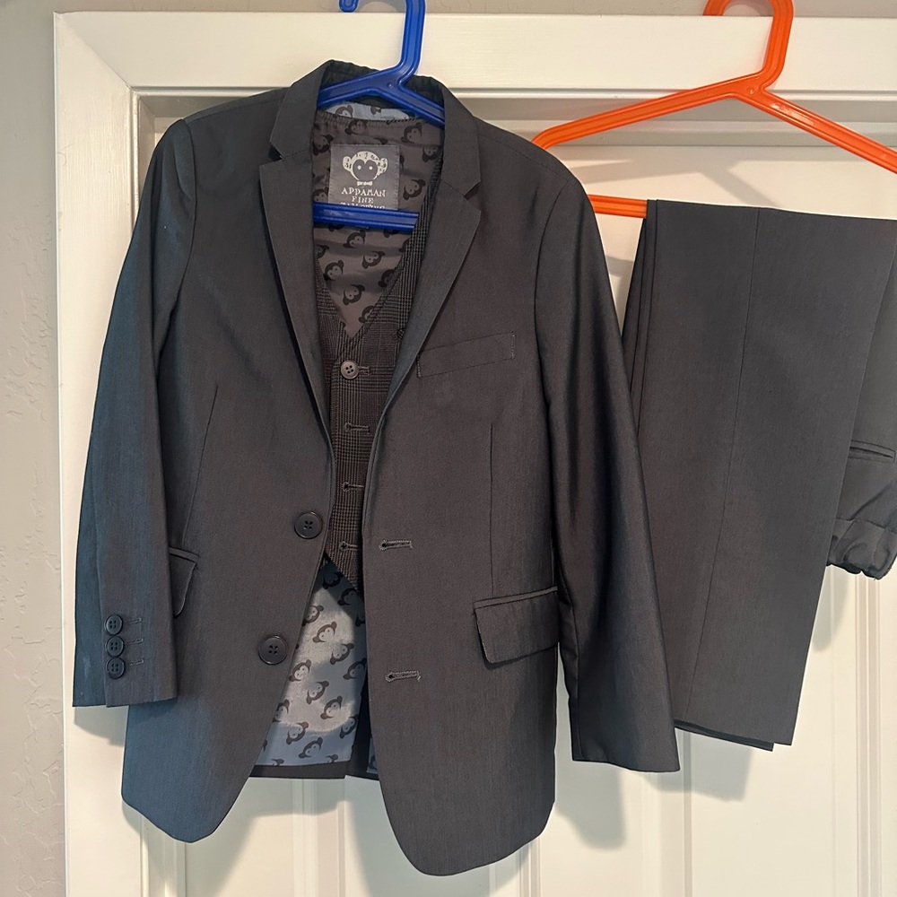 Appaman Junior Gray Classic Suit